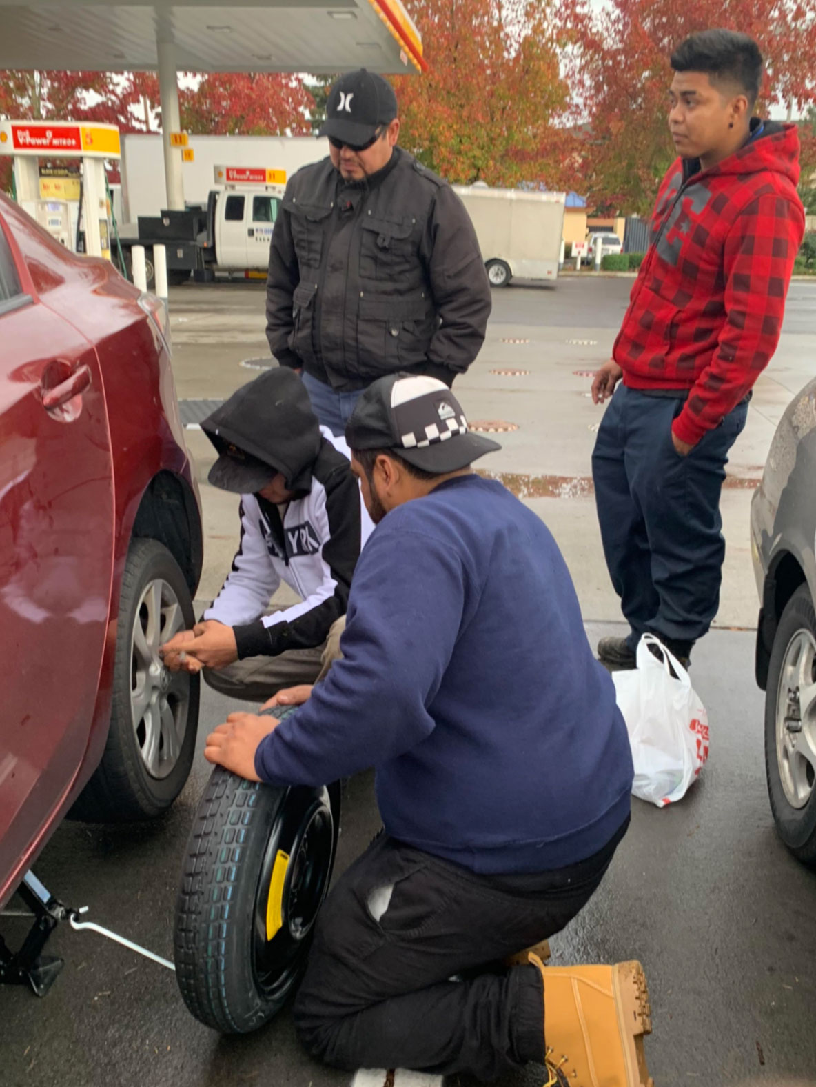 so you got a flat tire